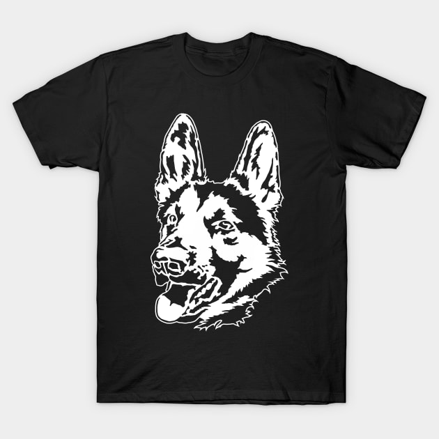 German shepherd T-Shirt by Anilia